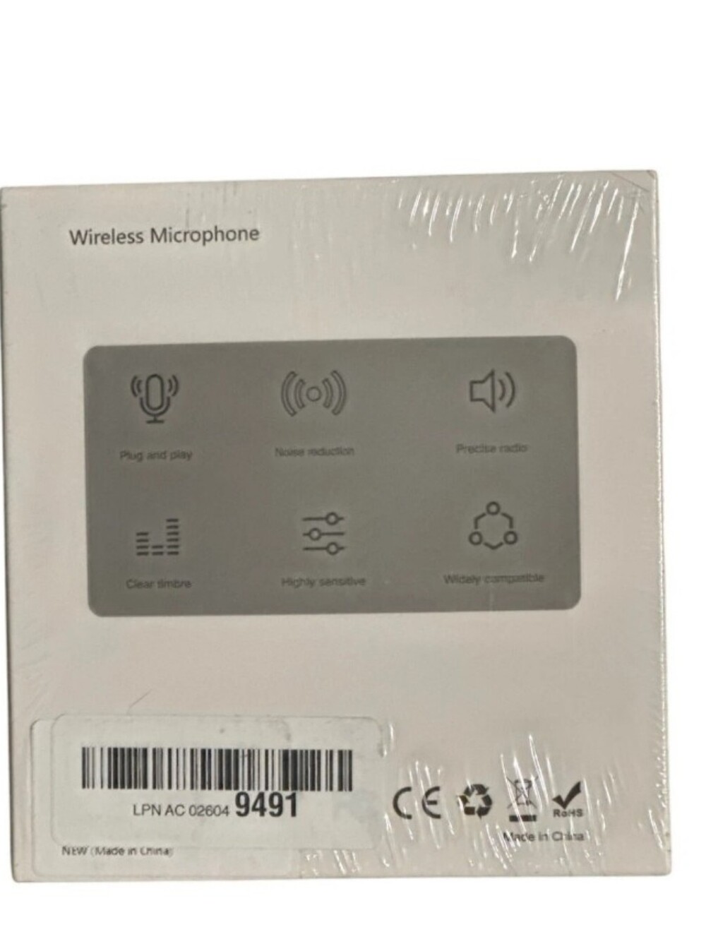 Wireless Lavalier Microphone Kit with Wind Muffs - Black - Picture 2 of 2